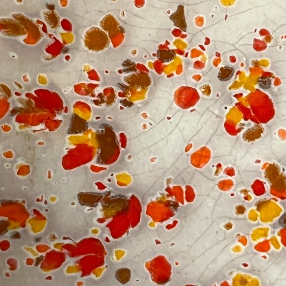 Handmade Studio Art Pottery Ruffled Bowl Signed Robin Mid Century Modern - Picture 4 of 13